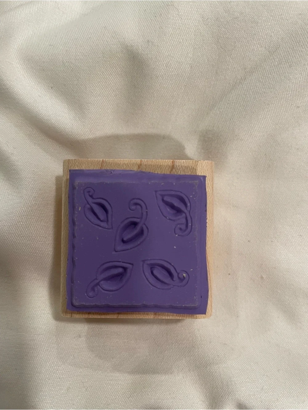 Stampin' Up! Retired Garden Blocks Wooden Stamp Set of 8- NEW UNUSED